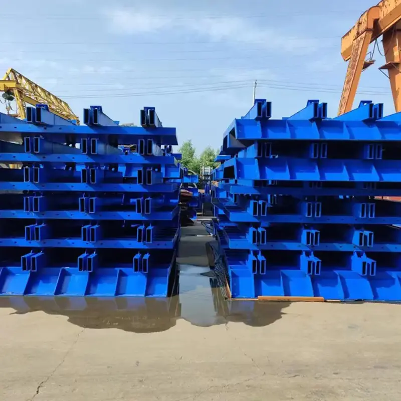 Encofrado de columna de muelle