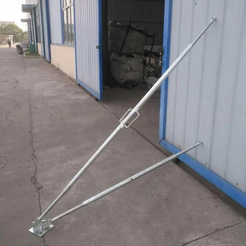 Puntal triangular de un solo lado