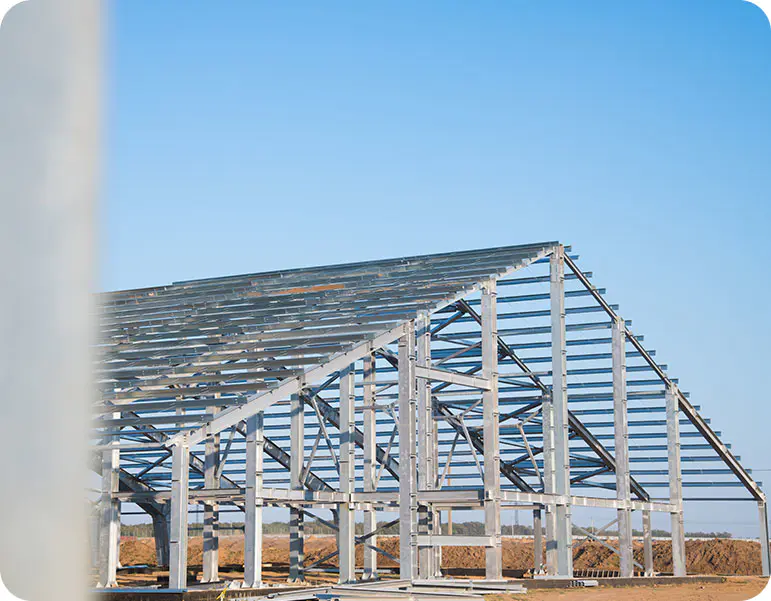 Solución integral de estructura de acero integrada